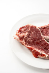 Steak raw