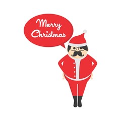 christmas theme cartoon santa