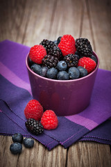 Assorted fresh berries