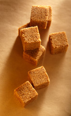 Cane sugar cubes