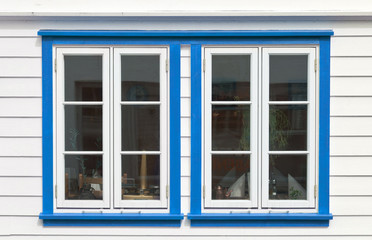 Windows in scandinavian house