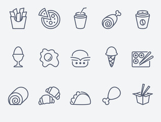 Food icons