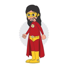 superhero cartoon theme