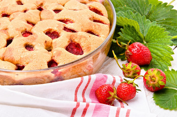 Strawberry pie