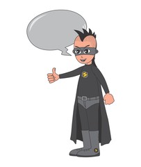 superhero cartoon theme