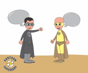 superhero cartoon theme