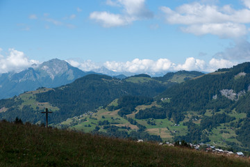 Mountain landscape in Alps