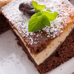 Chocolate cheese cake