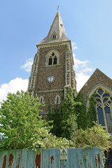 Fototapeta na wymiar Derelict Church in the UK