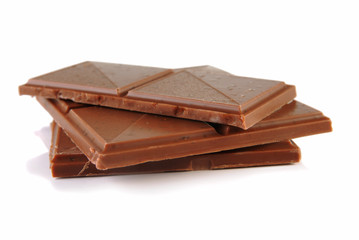 Chocolate with caramel and sea salt
