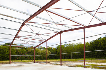 Fototapeta premium Charpente métallique