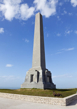 Dover Patrol Memorial Obelisk At Cap Blanc Nez