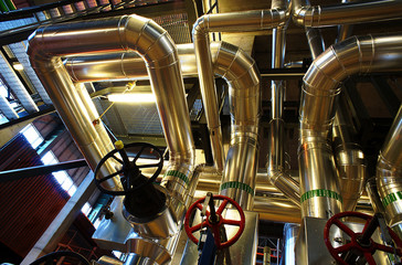 Industrial Steel  pipelines and valves