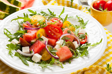 Tomato and Watermelon Salad
