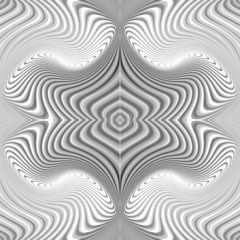 Design seamless monochrome whirl pattern