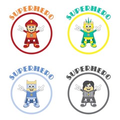 superhero cartoon theme