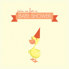 Baby shower invitation