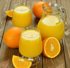 Fresh orange juice