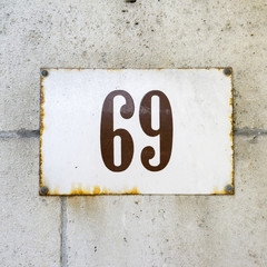 Number 69