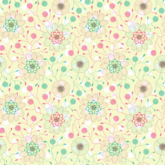 Seamless floral pattern