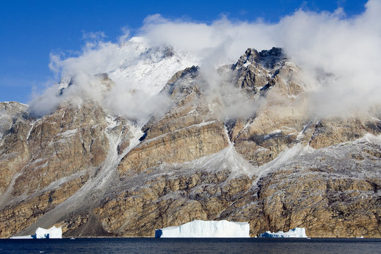 Icebergs - Scoresbysund - Greenland