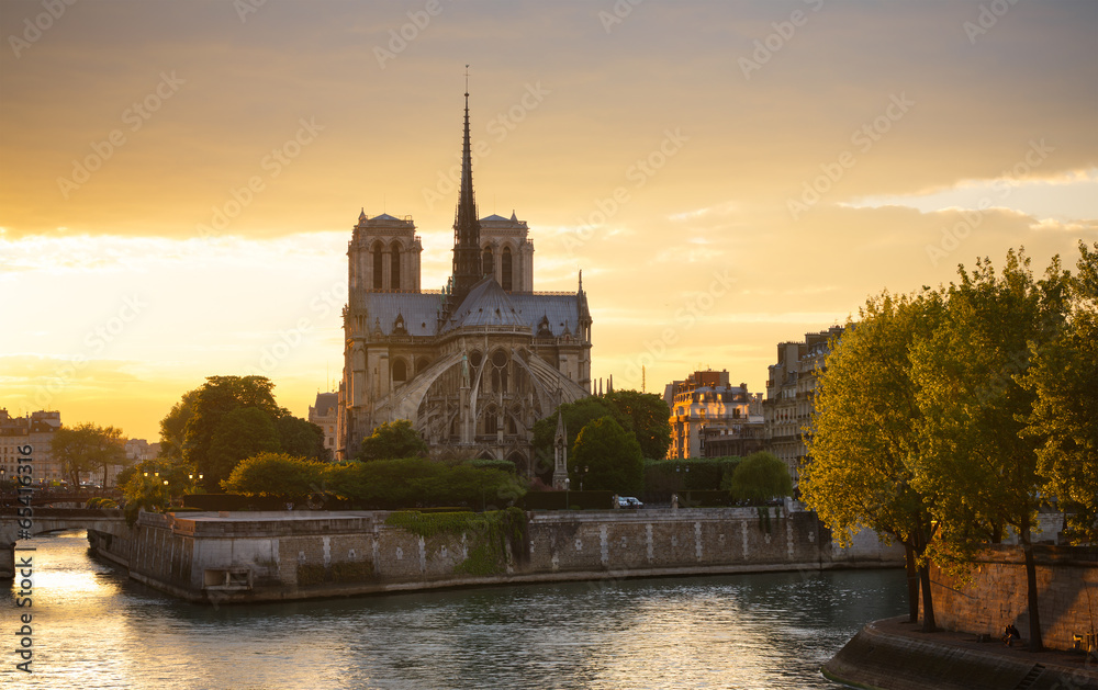 Sticker Notre-Dame de Paris, France