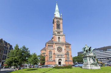 Saint Johans church in Dusseldorf
