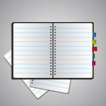 notebook bookmark
