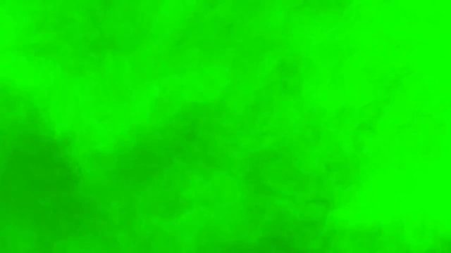 Atmosphere Smoke Dust on  green screen