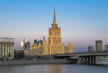 Город Москва гостиница Украина