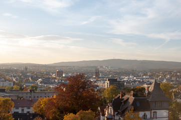 Blick über Wiesbaden