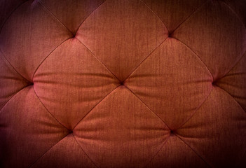 Red textile furniture