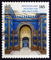 Postage stamp Germany 2013 Ishtar Gate, Babylon