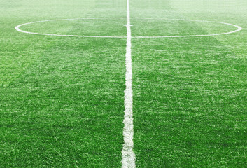 Obraz premium soccer field