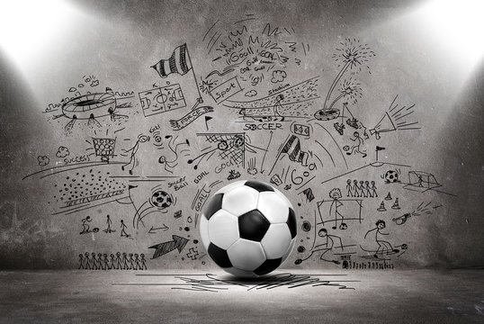 soccer doodle