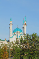 Fototapeta na wymiar Kul Sharif mosque, Kazan, Tatarstan