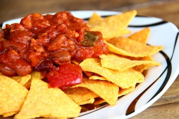 nachos chili con soja IV