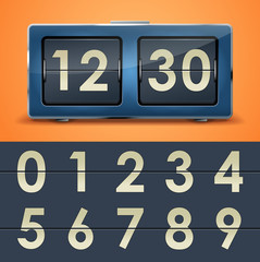 Flip clock