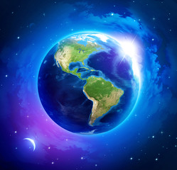 Obraz na płótnie Canvas Planet earth