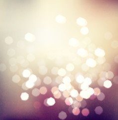 Classic Bokeh background Vintage tone, Vector eps10