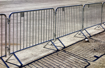 mobile steel fence