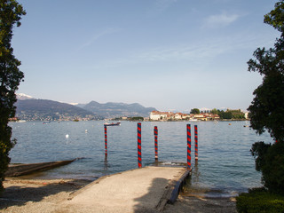 Naklejka premium View of Isola Bella