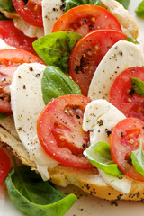 Caprese sandwich