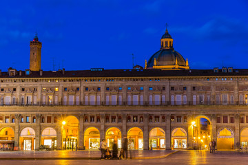 Fototapeta premium Palazzo dei Banchi in Bologna, Italy