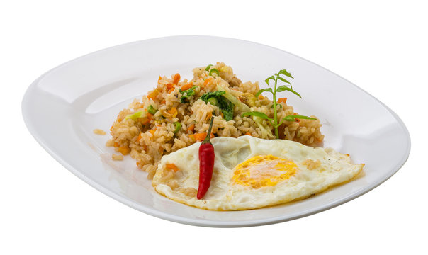 Fried rice with egg
