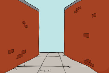 Empty Alley