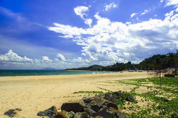 Mui Ne Coast Line and Stones.