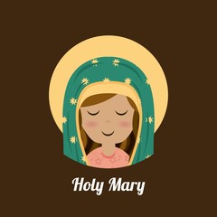 Holy Mary design