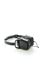 Headphone isolated on white