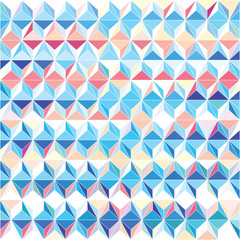 Modern triangular pattern